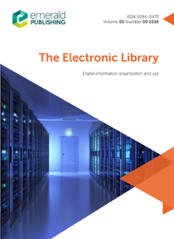Cover of The Electronic Library