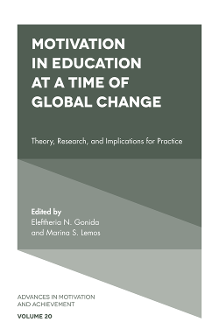 Cover of Motivation in Education at a Time of Global Change