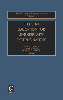 Cover of Effective Education for Learners with Exceptionalities