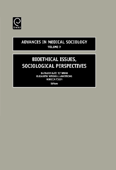 Cover of Bioethical Issues, Sociological Perspectives