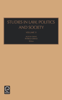 Cover of Studies in Law, Politics and Society