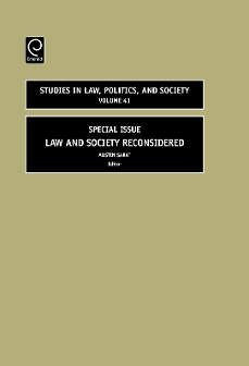 Cover of Special Issue Law and Society Reconsidered
