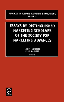 Cover of Essays by Distinguished Marketing Scholars of the Society for Marketing Advances