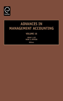 Cover of Advances in Management Accounting