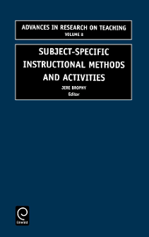 Cover of Subject-specific instructional methods and activities