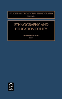 Cover of Ethnography and Education Policy