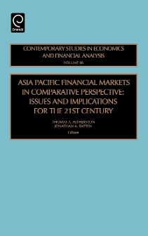 Cover of Asia Pacific Financial Markets in Comparative Perspective: Issues and Implications for the 21st Century