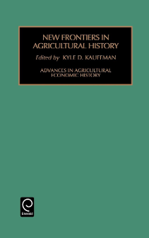 Cover of New Frontiers in Agricultural History
