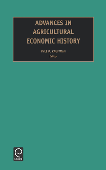 Cover of Advances in Agricultural Economic History