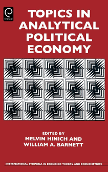Cover of Topics in Analytical Political Economy