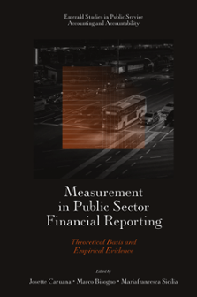 Cover of Measurement in Public Sector Financial Reporting: Theoretical Basis and Empirical Evidence