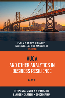 Cover of VUCA and Other Analytics in Business Resilience, Part B