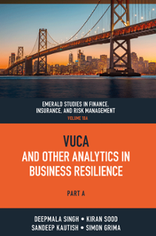 Cover of VUCA and Other Analytics in Business Resilience, Part A