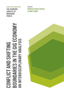 Cover of Conflict and Shifting Boundaries in the Gig Economy: An Interdisciplinary Analysis