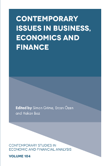 Cover of Contemporary Issues in Business Economics and Finance