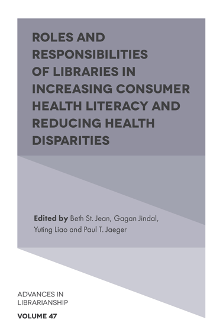 Cover of Roles and Responsibilities of Libraries in Increasing Consumer Health Literacy and Reducing Health Disparities