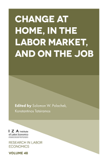 Cover of Change at Home, in the Labor Market, and On the Job