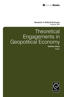 Cover of Theoretical Engagements in Geopolitical Economy