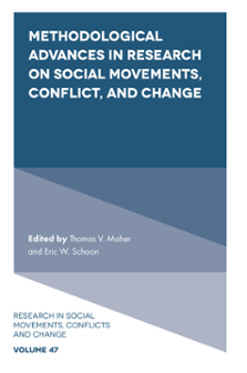 Cover of Methodological Advances in Research on Social Movements, Conflict, and Change