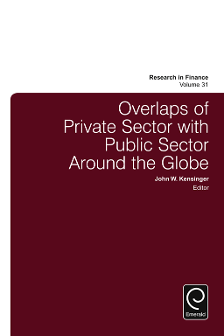 Cover of Overlaps of Private Sector with Public Sector around the Globe