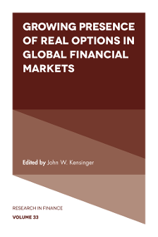 Cover of Growing Presence of Real Options in Global Financial Markets