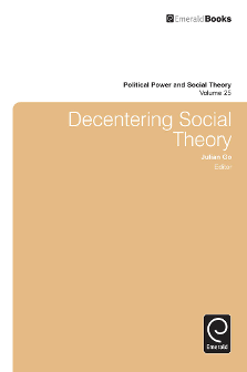 Cover of Decentering Social Theory
