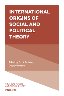 Cover of International Origins of Social and Political Theory