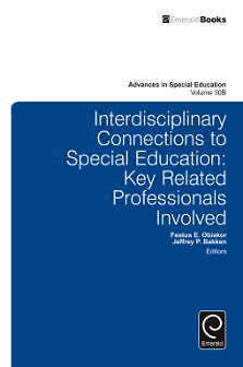 Cover of Interdisciplinary Connections to Special Education: Key Related Professionals Involved