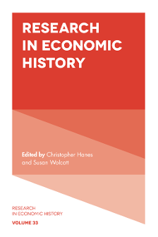Cover of Research in Economic History