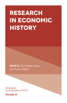 Cover of Research in Economic History