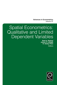 Cover of Spatial Econometrics: Qualitative and Limited Dependent Variables