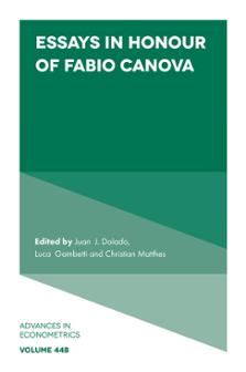 Cover of Essays in Honour of Fabio Canova