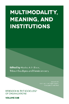 Cover of Multimodality, Meaning, and Institutions