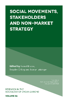 Cover of Social Movements, Stakeholders and Non-Market Strategy
