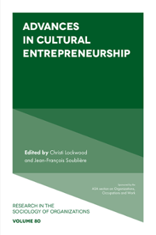 Cover of Advances in Cultural Entrepreneurship