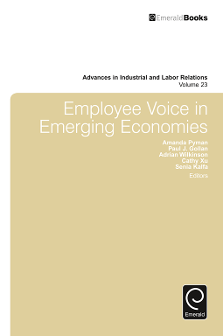 Cover of Employee Voice in Emerging Economies