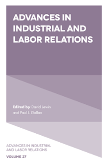 Cover of Advances in Industrial and Labor Relations
