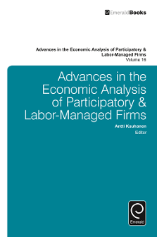 Cover of Advances in the Economic Analysis of Participatory & Labor-Managed Firms