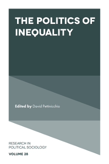 Cover of The Politics of Inequality
