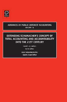 Cover of Extending Schumacher's Concept of Total Accounting and Accountability into the 21st Century