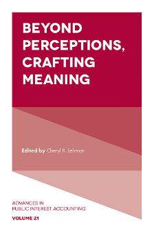 Cover of Beyond Perceptions, Crafting Meaning