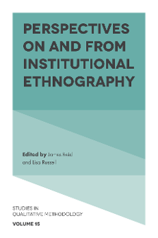 Cover of Perspectives on and from Institutional Ethnography