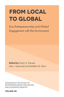 Cover of From Local to Global: Eco-entrepreneurship and Global Engagement with the Environment
