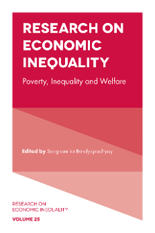 Cover of Research on Economic Inequality