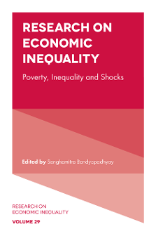 Cover of Research on Economic Inequality: Poverty, Inequality and Shocks