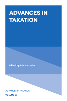 Cover of Advances in Taxation