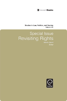 Cover of Special Issue Revisiting Rights