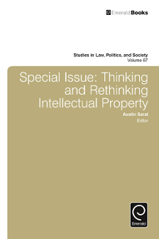 Cover of Special Issue: Thinking and Rethinking Intellectual Property