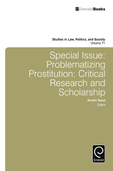 Cover of Special Issue: Problematizing Prostitution: Critical Research and Scholarship