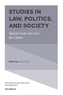 Cover of Law and the Citizen